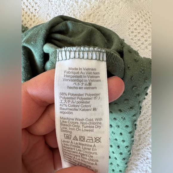 J. Crew Cotton Blend Green Textured Mini Dress Medium - Picture 4 of 4